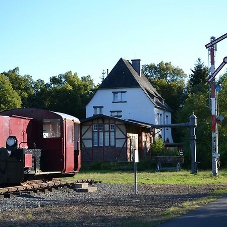 "Alter Bahnhof" Schalkenmehren Apartment ภายนอก รูปภาพ