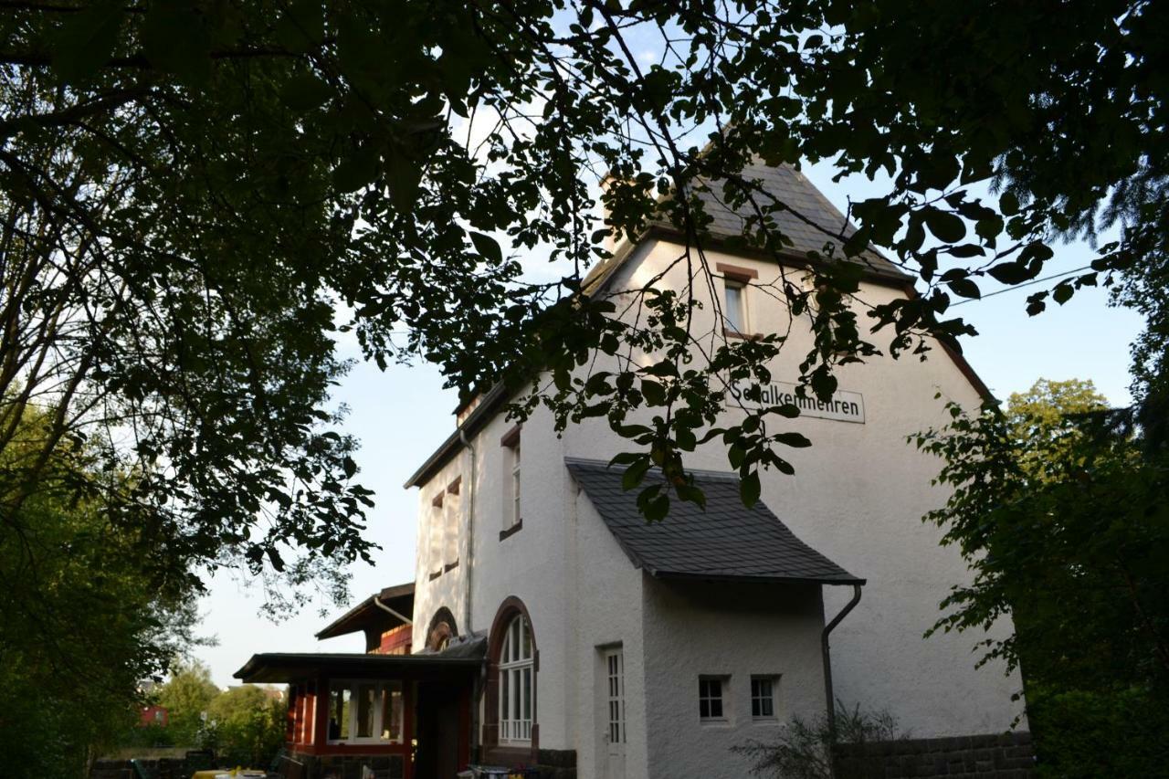 "Alter Bahnhof" Schalkenmehren Apartment ภายนอก รูปภาพ